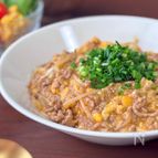 材料3つで爆速‼︎とろ〜り卵のそぼろ丼