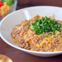 材料3つで爆速‼︎とろ〜り卵のそぼろ丼