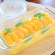 オレンジジュースのぷるぷるゼリー