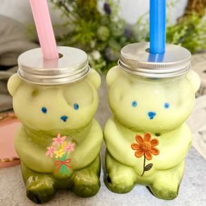 のりのり🐾🎀🤍の作ってみた!投稿(カフェ風！濃厚 抹茶ラテ)