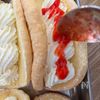 いちごとチーズの米粉オムレットの工程22