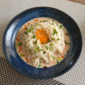 単身赴任おじさんの作ってみた!投稿(TKGならぬTKS？卵かけそうめん)
