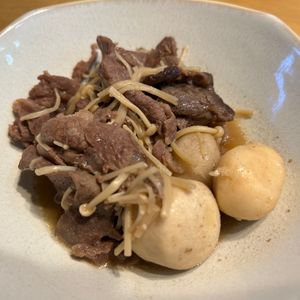 ゆゆゆんの作ってみた!投稿(作り置きにも◎！里芋と牛こまとえのきのほっこり煮)