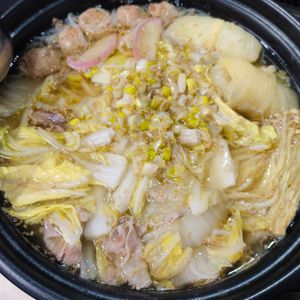 もんぶらん°・*:.。.☆の作ってみた!投稿(白菜と豚バラのたっぷりねぎ塩鍋)