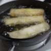 “春キャベツと豚肉の春巻き”の工程3