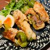 ハチの作ってみた!投稿(［凍ったまま焼くｘ冷凍ストック］肉巻きピーマン)
