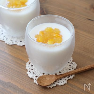 【潤いの薬膳】甘さ控えめ杏仁豆腐