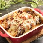 茄子のベーコンチーズ焼き