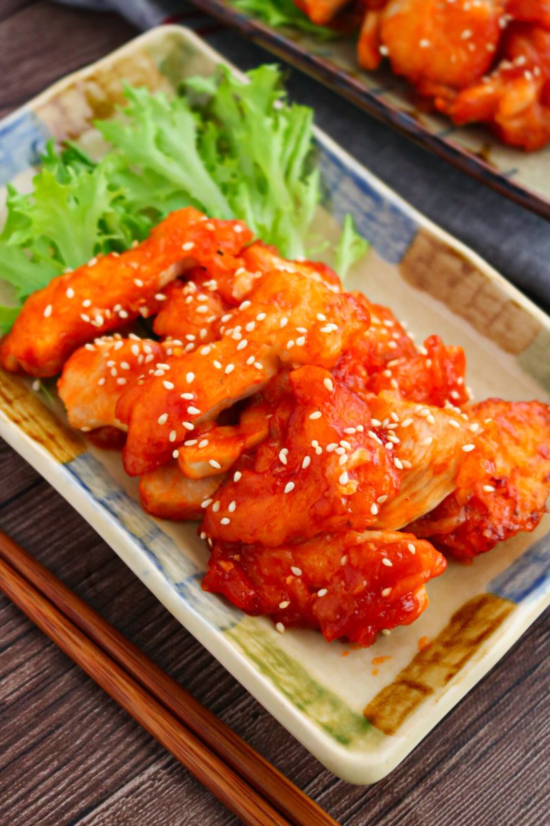 ヤンニョム 鶏むね肉で美味しく節約！ヤンニョムチキン♪ | レシピサイトNadia