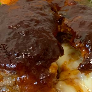 smkcの作ってみた!投稿(【絶品チーズINハンバーグ】簡単デミソース♡肉汁が溢れ出る！)