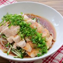 焼肉のタレで簡単!レンジよだれ鶏