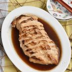 蒸し鶏の旨だれソース