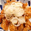 プイプイモルンの作ってみた!投稿(【ヤンニョム豚丼】甘辛タレでご飯が止まらない🍚)