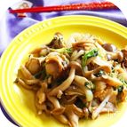 ホタテときのことセリの生姜焼き