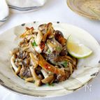 旨みの宝庫、腸活にはこれ【焼きのこの柚子にんにくマリネ】