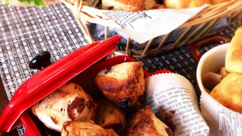 トースターで簡単サクサク ブラックチョコスコーン By ちゃんちー レシピサイト Nadia ナディア プロの料理家のおいしいレシピ