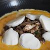 モッツァレラとろける、キノコオムレツ。の工程4