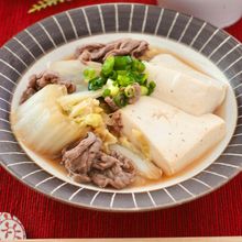 白菜の塩麹すき焼き