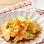 【鶏むね肉の南蛮漬け】酸味まろやかで食べやすい！