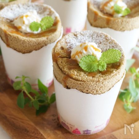 オーブン不使用 ふわふわ紙コップシフォン By 本村 美子 レシピサイト Nadia ナディア プロの料理家のおいしいレシピ