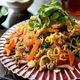 残り野菜で作る★パッタイ風焼きそば♬