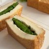 【厚揚げの肉巻き】青じそチーズの工程2