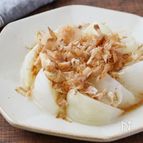 レンチン5分！新玉ねぎのおかか醤油