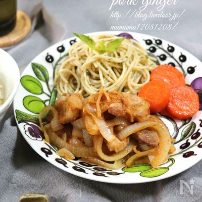 韓国風・豚の生姜焼き