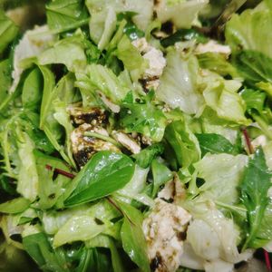 小梅法師の作ってみた!投稿(【きゅうりと豆腐の海苔ドレサラダ】抱えて食べたくなる♪)