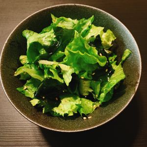 りんの作ってみた!投稿(あと1品に《レタスとわかめのチョレギサラダ》)