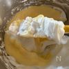 豆乳でヘルシーふわふわ【ノンオイルスコップケーキ】の工程6