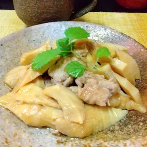 チョロリスの作ってみた!投稿(【豚肉とたけのこの煮物】煮るだけ簡単♪春の煮物おかず♡)