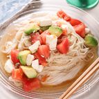 ごま油香る♪さっぱりコクうま！トマトそうめん
