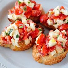 簡単イタリアン♪トマトのブルスケッタ