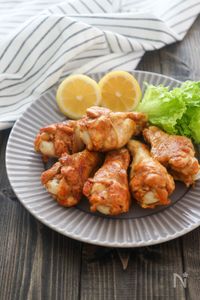 フライパンで蒸し焼き簡単♪タンドリーチキン！ヨーグルト不使用