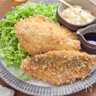 スパイシーアジフライと自家製タルタル