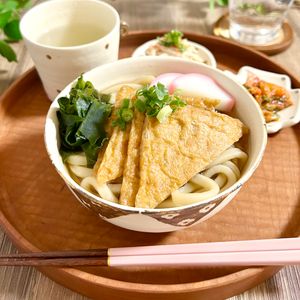 のりのり🐾🎀🤍の作ってみた!投稿(【基本のきつねうどん】簡単!絶品!甘辛お揚げとお出汁が激うま)
