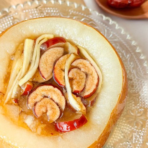 韓国伝統ドリンク!風邪予防におすすめ梨の生姜煮