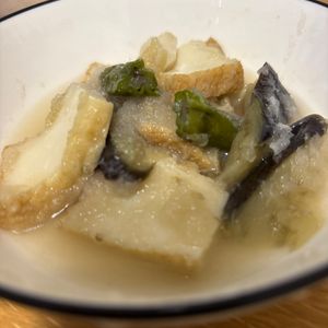 1263131の作ってみた!投稿(作業時間5分《夏野菜と厚揚げのみぞれ煮》)