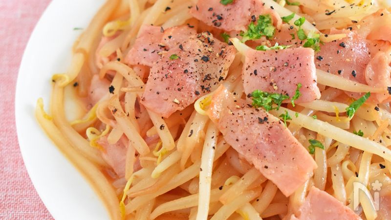 もやしとベーコンのガーリックバター炒め By 簡単料理研究家 服部みどり レシピサイト Nadia ナディア プロの料理家のおいしいレシピ