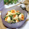 あゆの作ってみた!投稿(【ほうれん草と半熟卵のごま味噌マヨサラダ】美味しすぎる！！)