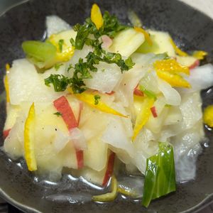 みーこの作ってみた!投稿(⭐️大根とリンゴのシャキシャキサラダ)