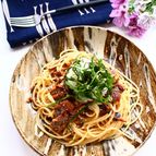 味つけいらず ＊ さんま缶の和風おろしパスタ