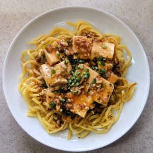 Patchouli🐱🐾の作ってみた!投稿(我が家自慢《息子が飛びつく♡麻婆豆腐麺》)