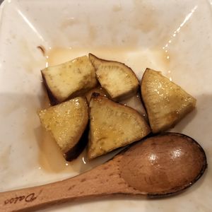 1271662の作ってみた!投稿(【さつまいもの甘煮】レンジで簡単♡やさしい甘みにやみつき！)