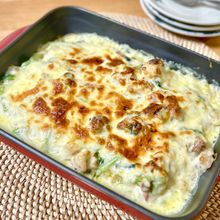《チキンクリームドリア》カレーバターライスと相性抜群!
