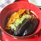 味しみ♪簡単！なすと油揚げの煮浸し