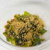 5分!生わかめと長ねぎの梅ごま和えの工程4