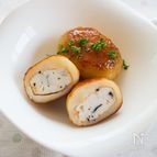 白身魚揚げの芋もち包み焼き