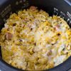 【炊飯器で簡単♡︎とうもろこしのチーズカレーピラフ】子供爆食の工程3